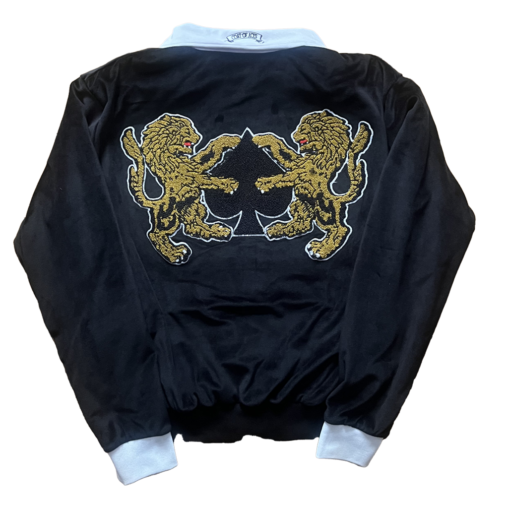 Dual Lion Velour Jacket
