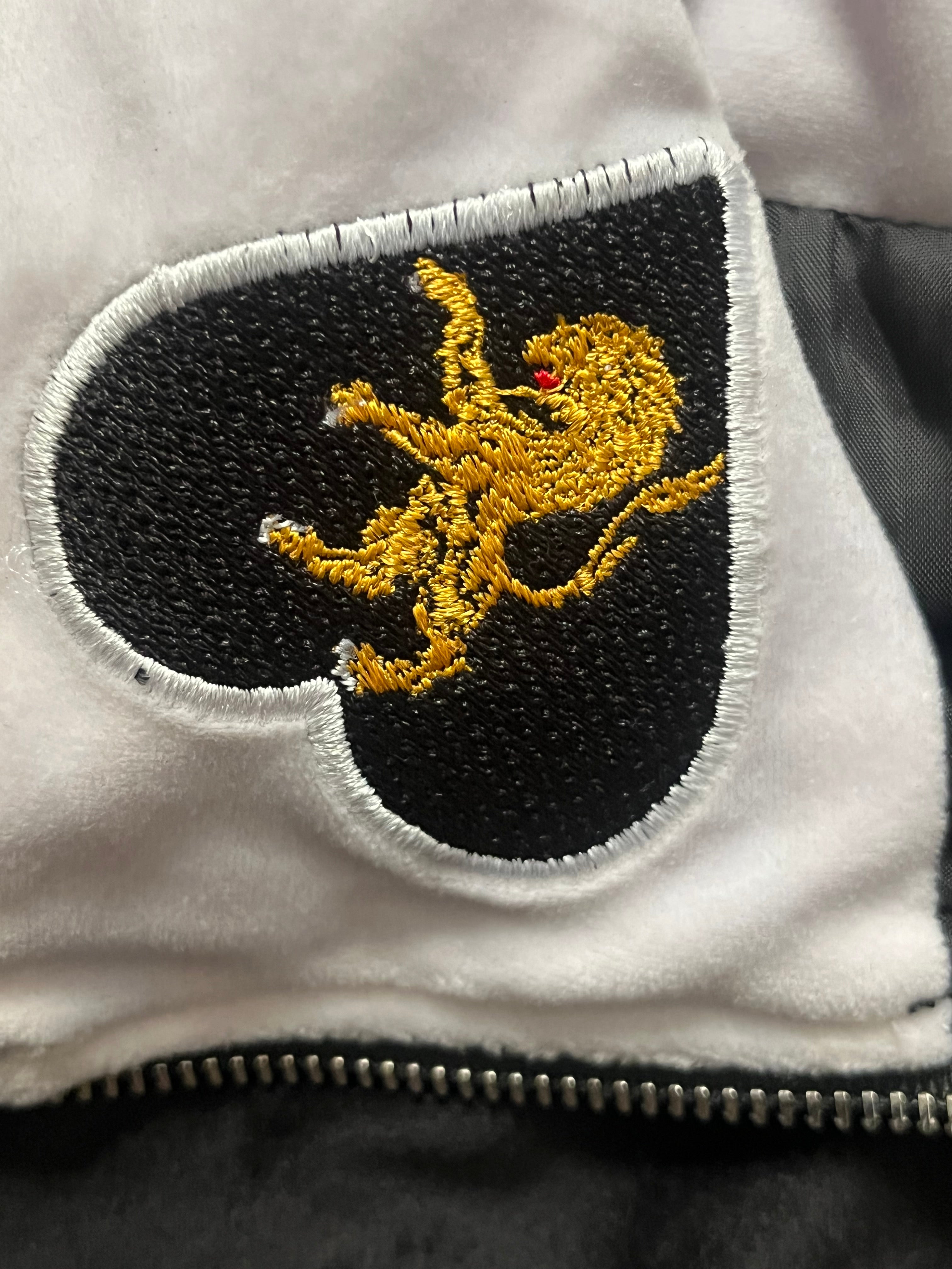 Dual Lion Velour Jacket